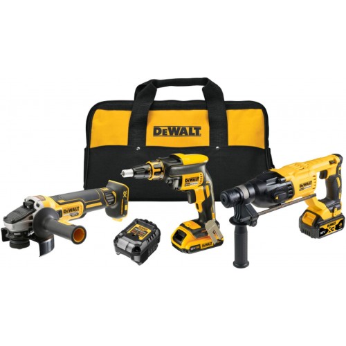 DeWALT DCK308DM Zestaw akumulatorów (DCF620+DCH133+DCG405+18 V/1 x 2,0/4,0 Ah) Torba DeWALT DCK308DM Zestaw akumulatorów (DCF620+DCH133+DCG405+18 V/1 x 2,0/4,0 Ah) Torba