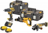 DeWALT DCK327P2T XR Zestaw kombi 3 narzędzi (18V/2x5,0Ah)
