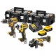 DeWALT DCK384P2T Zestaw (DCD796+DCF887+DCG405+18V/2x5,0Ah) 2xTstak