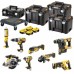 DeWALT DCK853P4T (DCH273+DCD996+DCG405+DCF887+DCS570+DCS367+DCS355+DCL050+4x5,0Ah)Tstak