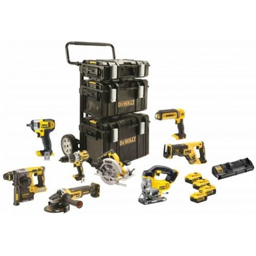 DeWALT DCK854P4 (DCL050,DCS331,DCS367,DCS570,DCH273,DCF880,DCG405,DCD996,4 xDCB184,DCB115)