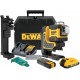 DeWALT DCLE34035D1 Akumulatorowy laser samopoziomujący 3x360° (18V/2,0Ah) T-stak