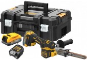 DeWALT DCM200E2T Pilnik taśmowy XR (18V/2x1,7Ah PowerStack) Tstak