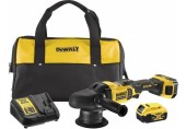 DeWALT DCM848P2 Aku polerka rotacyjno-mimośrodowa 125mm XR (18V/2x5,0Ah) Torba