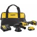 DeWALT DCM848P2 Aku polerka rotacyjno-mimośrodowa 125mm XR (18V/2x5,0Ah) Torba