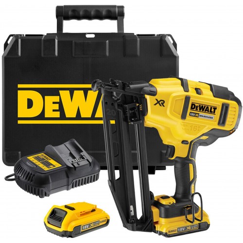 DeWALT DCN660D2 Akumulatorowa gwoździarka 63 mm XR (2x2,0Ah/18V) Tstak