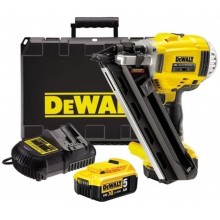 DeWALT DCN692P2 Aku Gwoździarka 90 mm XR (18V/2x5,0Ah) Walizka