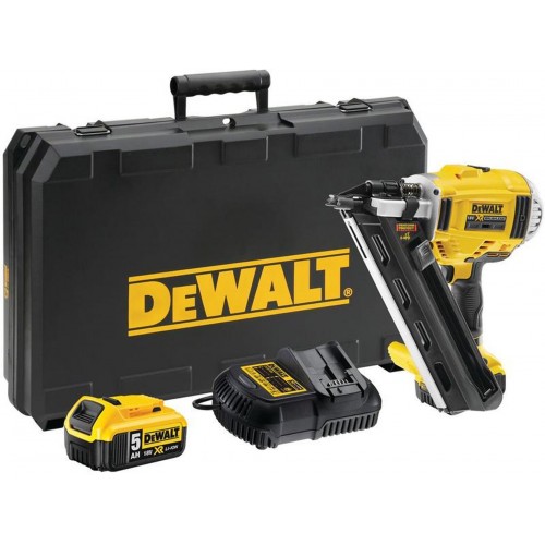 DeWALT DCN695P2 Gwoździarka 50-90 mm (18V/2x5,0 Ah) walizka