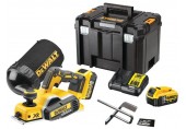 DeWALT DCP580P2 Aku Strugarka 82mm XR (18V/2x5,0Ah) Tstak VI