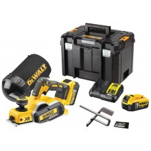 DeWALT DCP580P2 Aku Strugarka 82mm XR (18V/2x5,0Ah) Tstak VI