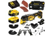 DeWALT DCS356P2 Narzędzie wielofunkcyjne XR 18V (2x5,0Ah) Tstak