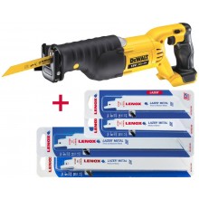 DeWALT DCS380NX piła szablasta ( lisica) + zestaw brzeszczotów LENOX