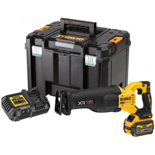 DeWALT DCS386T1 Aku piła szablasta XR (18V/1x6,0 Ah) Tstak