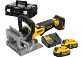 DeWALT DCW682P2 Frezarka Lamelownica XR 18 V, (2 x 5,0 Ah), Tstak
