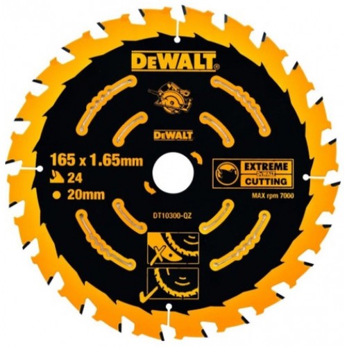 DeWALT DT10624 Tarcza pilarska 165 x 20 mm, 24 zęby