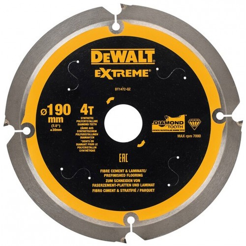 DeWALT DT1472 Piła tarczowa 190 x 30 mm 4Z