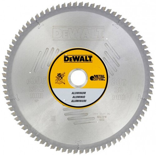 DeWALT DT1916 Brzeszczot 305 x 30 mm do aluminium, 80 zębów