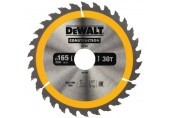 DeWALT DT1937 Tarcza tnąca 165 x 30 mm, 30 zębów