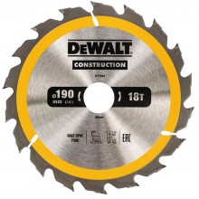 DeWALT DT1943 Tarcza tnąca 190 x 30 mm, 18 zębów