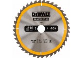 DeWALT DT1953 Tarcza do drewna 216 x 30 mm 40 zeby