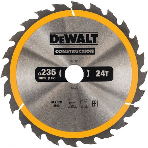 DeWALT DT1954 Tarcza do drewna 235 x 30 mm 24 zeby