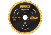 DeWALT DT20433 Tarcza pilarska 210 x 30 mm, 40 zęby