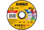 DeWALT DT20595 Wielomateriałowa tarcza tnąca 125 × 22,2 × 1,0 mm