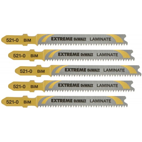 DeWALT DT2080 Brzeszczoty do wyrzynarek, 82mm, 5szt. DeWALT DT2080 Brzeszczoty do wyrzynarek, 82mm, 5szt.