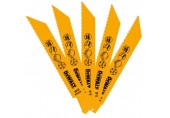 DeWALT DT2348 Brzeszczoty ze stali kobaltowej uniwersalny, długość 1.8-2.5mm 152mm 5szt.