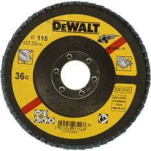 DeWALT DT3258 Tarcza listkowa 115mm gr.120 wygięta Typ29