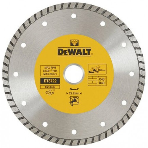 DeWALT DT3722 Tarcza Diamentowa 180x22,2 Turbo