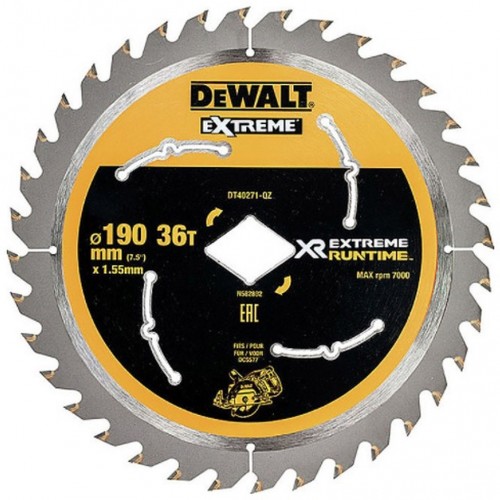 DeWALT DT40271 Tarcza pilarska 190mm 36zęby