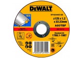 DeWALT DT42340Z Standardowa tarcza tnąca 125 x 1,2 x 22,23 mm
