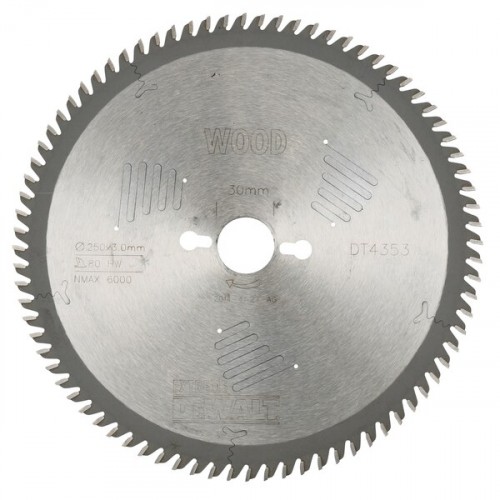 DeWALT DT4353 Tarcza Pilarska 250x30 mm 80 zęby
