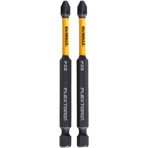 DeWALT DT70566T Końcówki wkrętarskie Pz2 x 89 mm - 2 szt. DeWALT DT70566T Końcówki wkrętarskie Pz2 x 89 mm - 2 szt.