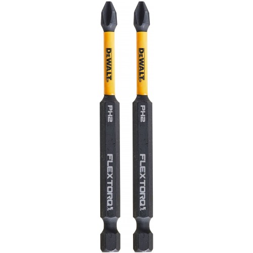 DeWALT DT70567T Końcówki wkrętarskie Ph2 89 mm, 2 szt. DeWALT DT70567T Końcówki wkrętarskie Ph2 89 mm, 2 szt.