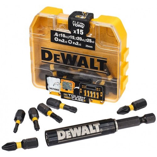 DeWALT DT70577T 16 cz zestaw końcówek wkrętarskich Torsion DeWALT DT70577T 16 cz zestaw końcówek wkrętarskich Torsion