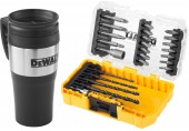 DeWALT DT70706M 25-częściowy zestaw bitów i wierteł + kubek termiczny