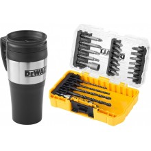 DeWALT DT70706M 25-częściowy zestaw bitów i wierteł + kubek termiczny