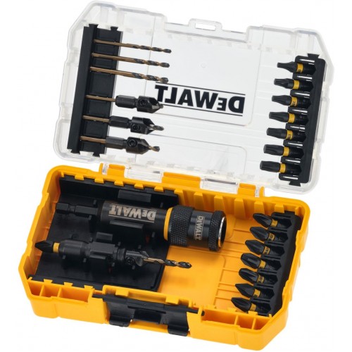 DeWALT DT70779T Zestaw bitów i wierteł, 22 szt. DeWALT DT70779T Zestaw bitów i wierteł, 22 szt.