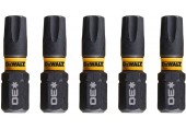 DeWALT DT7384T Końcówki wkrętarskie T30 x 25 mm - 5 szt.