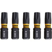 DeWALT DT7384T Końcówki wkrętarskie T30 x 25 mm - 5 szt.