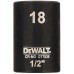 DeWALT DT7536 Płytka nasadka udarowa 1/2”, 18 mm