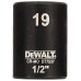 DeWALT DT7537 Płytka nasadka udarowa 1/2”, 19 mm
