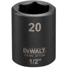DeWALT DT7538 Płytka nasadka udarowa 1/2”, 20 mm