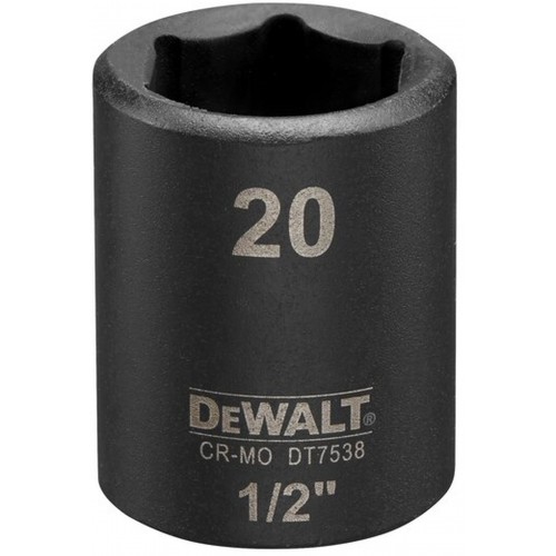 DeWALT DT7538 Płytka nasadka udarowa 1/2”, 20 mm