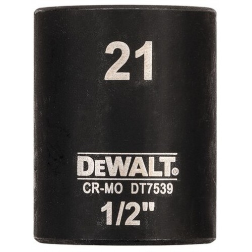 DeWALT DT7539 Płytka nasadka udarowa 1/2”, 21 mm