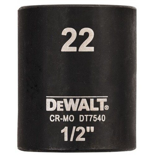 DeWALT DT7540 Płytka nasadka udarowa 1/2”, 22 mm