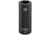 DeWALT DT7554 Klucz nasadowy 20mm głęboki 78mm 1/2