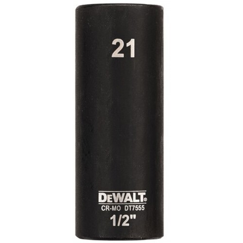 DeWALT DT7555 Klucz nasadowy 21mm głęboki 78mm 1/2